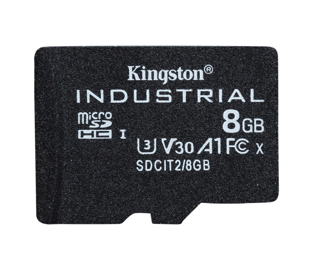 Kingston 8GB microSDHC Industrial Class 10 UHS-I/U3 A1 V30 - 1349725 - zdjęcie